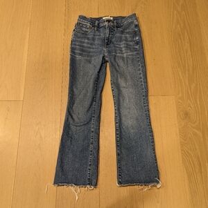 Madewell High Rise Kick Out Jeans